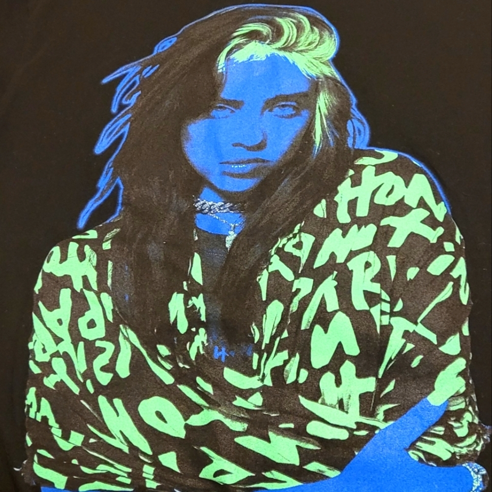 2 Billie Eilish Shirts